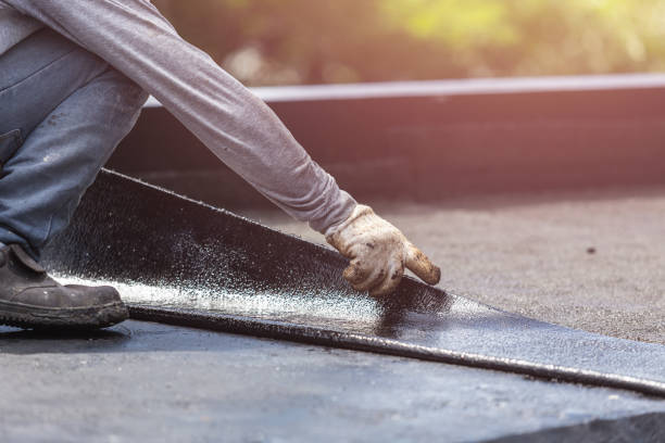 Professional Exterior Waterproofing technician working in Youngstown, OH